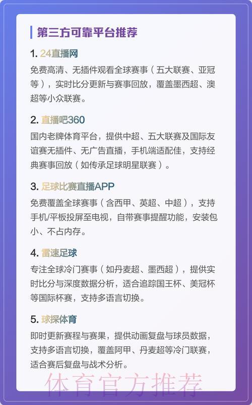精选免费高清世界杯直播平台推荐 精选免费高清世界杯直播平台推荐